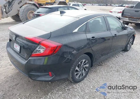 2017 Honda Civic Ex z USA, uszkodzony, nr VIN 2HGFC2F77HH558471